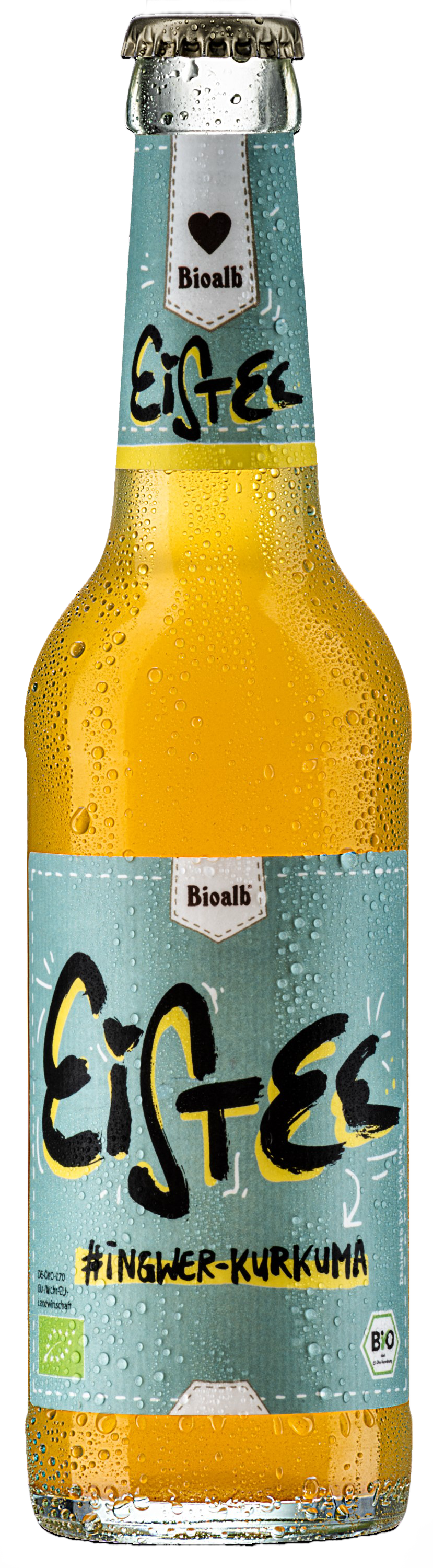 Bioalb Bio-Eistee Ingwer-Kurkuma, Bio-Eistee, Brauerei Zoller-Hof
