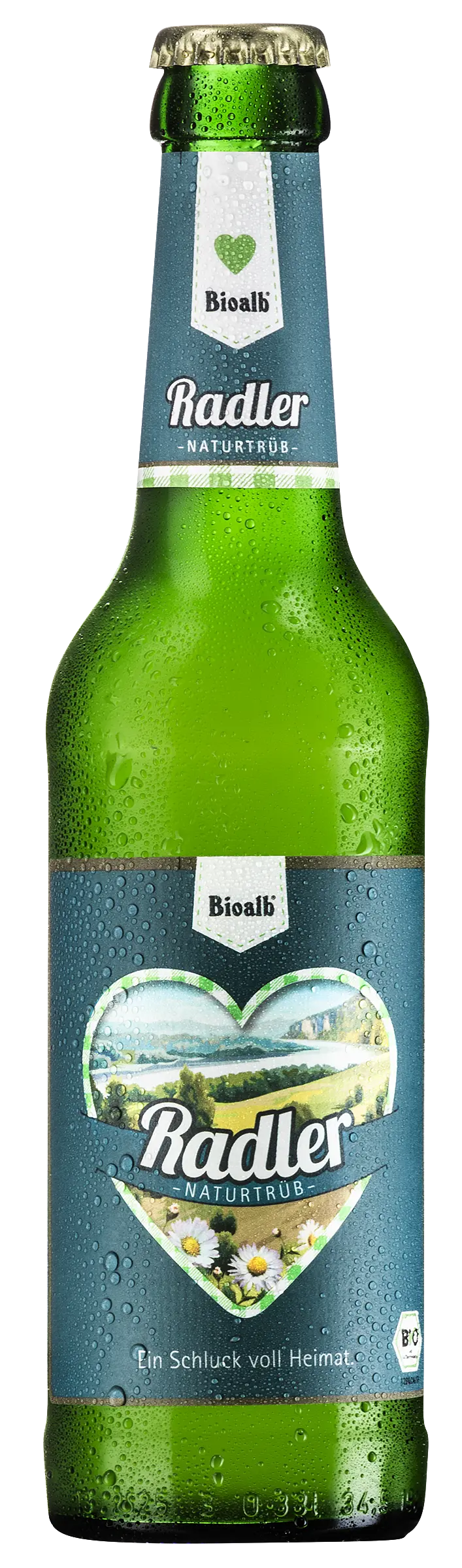 Bioalb Radler Naturtrüb, Bio-Bier, Zoller-Hof Brauerei